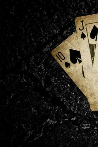 Playing Cards Ace Of Spades Card Game Dark Background High
