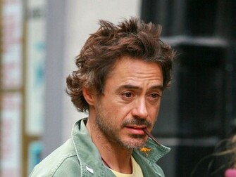 Robert Downey Jr Desktop Wallpaper For HD Widescreen And