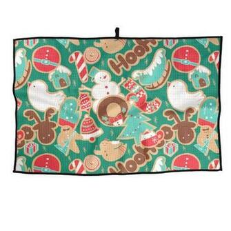 Amazon Leti Lisw Golf Towel Christmas Decoration Wallpaper