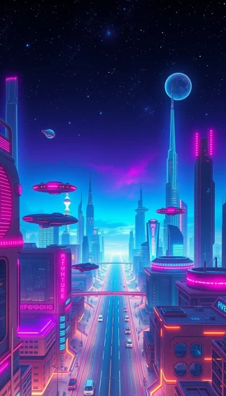 Sci Fi Phone Wallpaper