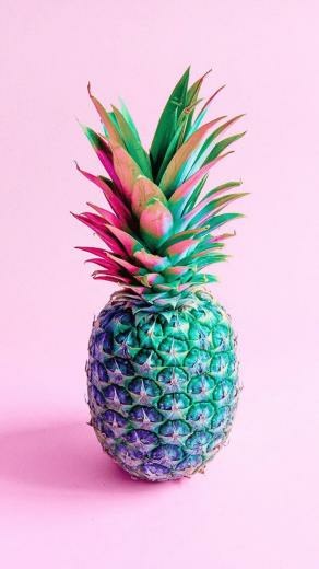 Pastel Pineapple Wallpaper Top