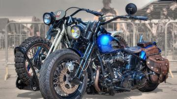 Full HD Wallpaper Harley Davidson Motorcycle Brutal Desktop