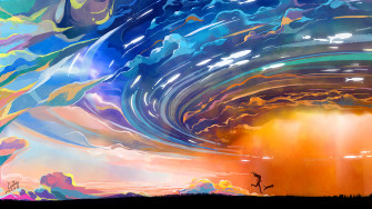 Running In Storm 4k Wallpaper HD Artist Image Photos And