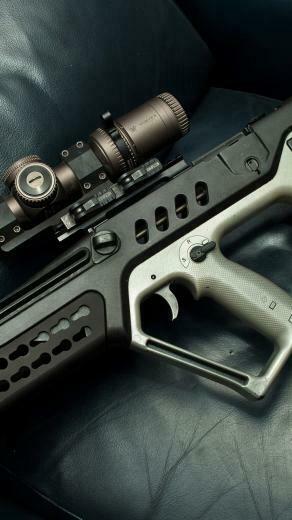 Wallpaper Tavor Assault Rifle Military