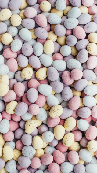 Sweet Lovely On Patterns Easter Wallpaper Spring
