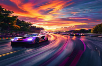 Race Track Wallpaper