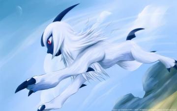 Nintendo Pokemon Paintings Video Games Absol Wallpaper HD