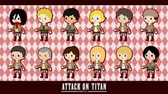 Chibi Attack On Titan Wallpaper Anime