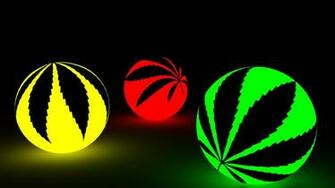 Neon Weed Balls Mobile Background Wallpaper At