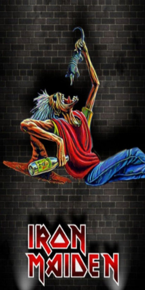 Krzysztof Dobrowolski On Eddy In Iron Maiden Posters