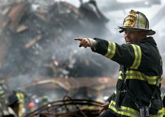 Teams At Ground Zero Three Days After The Terrorist Attacks