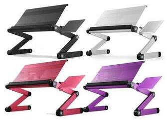 Amazing Portable Folding Table Bed Tray Laptop Desk Stand Sofa Detail