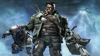 Terminator Console Game Wallpaper HD