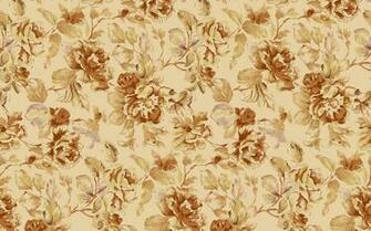 Vintage Floral Pattern Wallpaper