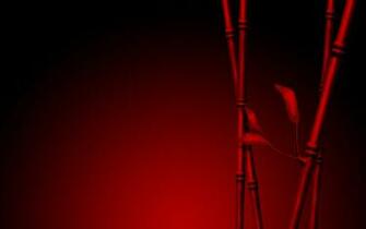 Red Bamboo Wallpaper