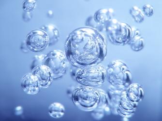 D Science Blue Bubbles Float Background Picture P O Image