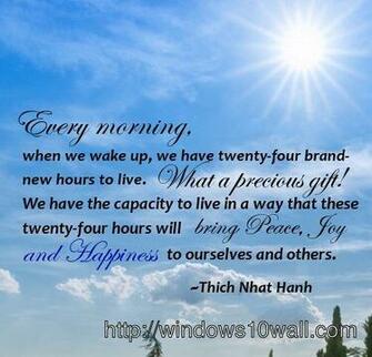Daily Morning Inspirational Quotes Wallpaper