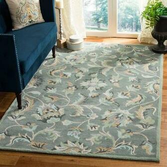 Shop Safavieh Handmade Jardin Jamya Country Floral Wool Rug On