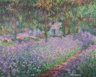 Pin Claude Monet Wallpaper Water Lilies Art