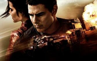 Jack Reacher Never Go Back Tom Cruise Cobie Smulders Stock