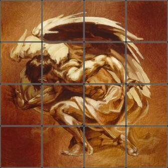 Tile Mural Reptile