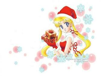 Moonkitty Net Sailor Moon Christmas Special Wallpaper