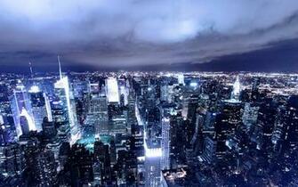 City Bright Lights Of Photography Wallpaper Desktop Background