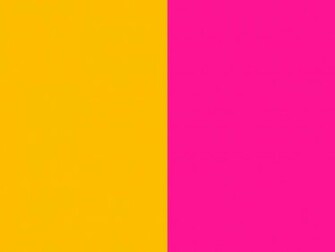Fluorescent Orange And Pink Two Color Background