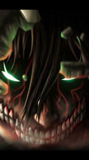 Anime Attack On Titan Eren Yeager Mobile Wallpaper