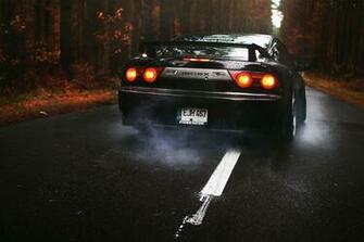 Jdm Nissan 180sx Car Burnout Wallpaper HD Desktop