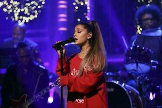 Ariana Grande S Christmas Tree Is On Her Ceiling Because