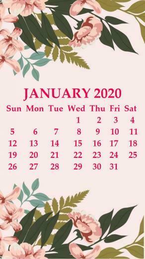 iPhone Calendar Wallpaper