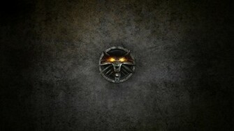 The Witcher Wolf Head Medallion Pendant Necklace Wallpaper