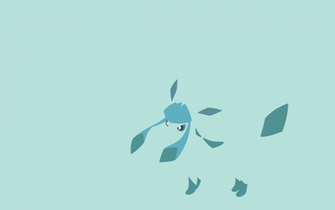 Mineon Glaceon By Senzune Customization Wallpaper Minimalistic
