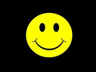 Happy Smiley Face Faces Black Background Acid House Q2cd