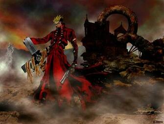 Vash The Stampede Wallpaper Crosses