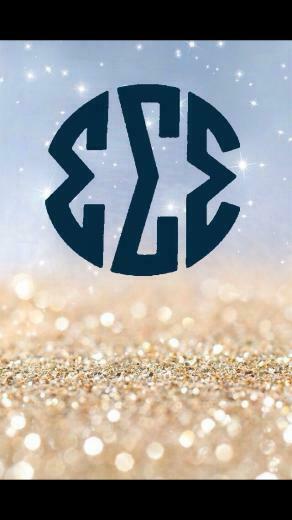 Glitter Tri Sigma iPhone Wallpaper Tech Candy Sorority