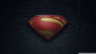Man Of Steel Logo Desktop Pc And Mac Wallpaper