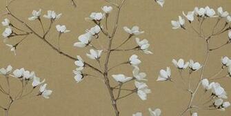 Jocelyn Warner Blossom Renaissance Gold Wallpaper