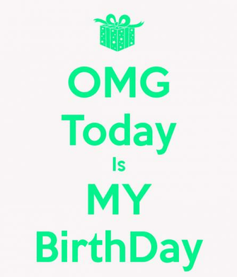 Omg Today Is My BirtHDay Keep Calm And Carry On Image Generator
