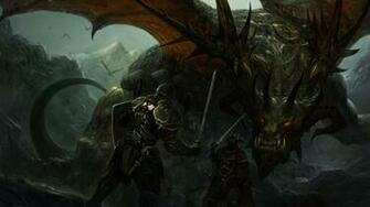 Dark Evil Dragons Wallpaper HD Idiot Dollar