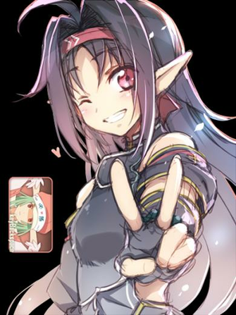 Yuuki Konno Sword Art Online Ii Render By Azizkeybackspace On