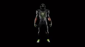 Tbol Americano Oregon Nuevo Nike Pro Uniformes De Combate Negros