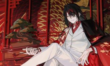 Vox Akuma Luxiem In Anime Guys Handsome