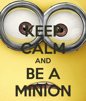 Keep Calm And Be A Minion Carry On Image Generator