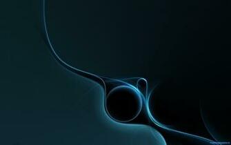 Dark Blue Abstract Curves Wallpaper