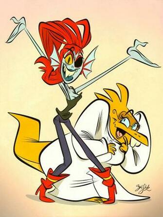 Undyne And Alphys By Themrock