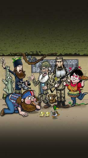 Duck Commander Camo iPhone Wallpaper Dynasty