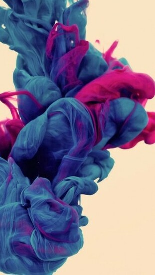 Wallpaper Smoke Colored Apple Colorful Texture Abstract Colors