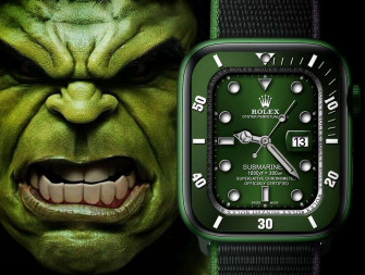 Hulk Faceand Green Rolex Watch C4vfnepjo8t2515x Wallpaper